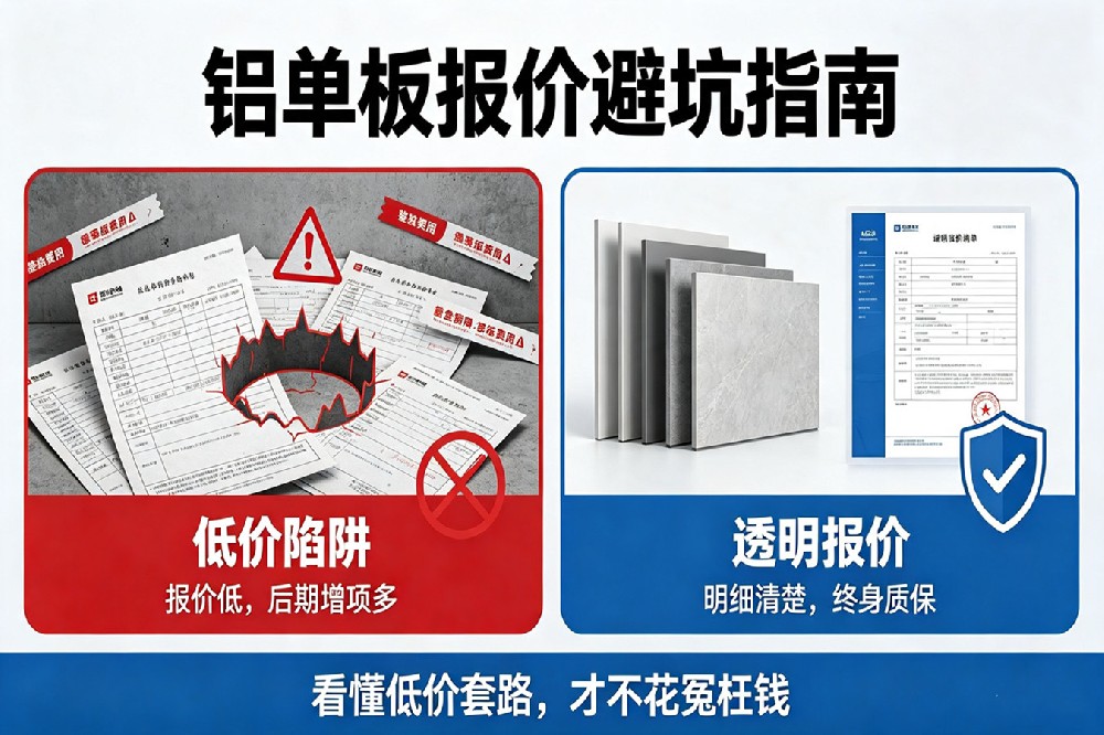 铝单板报价清单暗藏玄机？5大隐形费用（加强筋/角码/损耗率）揭秘与避坑指南