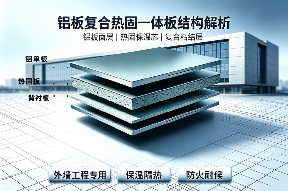 铝板复合热固保温装饰一体板：外墙节能装饰一体化板材应用解析
