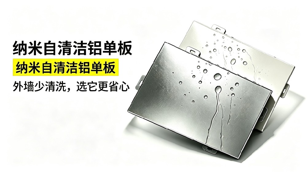 纳米自清洁铝单板：降低外墙运维压力，幕墙选材新参考